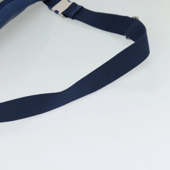 GUCCI GG Emboss Body Bag Silver Blue 645093 Auth am8486 - Picture 8 of 16